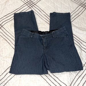 Riders by Lee Striped Jeans Stretch Waistband Straight Size 8P